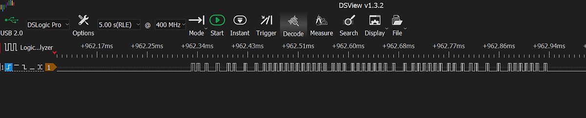 Logikanalysator Wellenform DSView