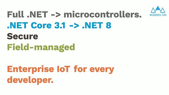 Werbebanner für .NET auf Mikrocontrollern