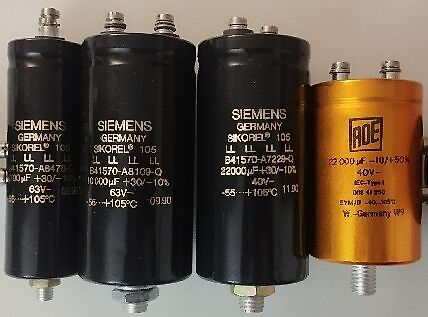 Siemens und AE Elektrolytkondensatoren