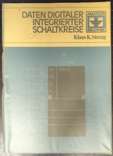 Buchcover Daten Digitaler Integrierter Schaltkreise