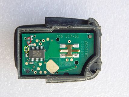 Leiterplatte eines elektronischen Bauteils