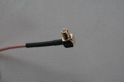 SMA-Stecker an Koaxialkabel