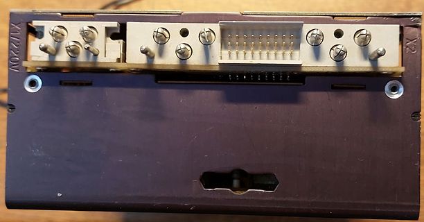 Anschlussleiste einer Elektronikkomponente