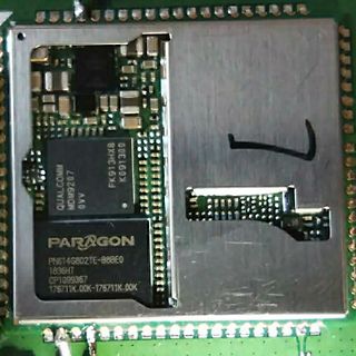 Bestückte Leiterplatte mit Qualcomm und Paragon Chips