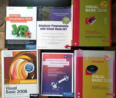 Bücher über Visual Basic und Datenbankprogrammierung