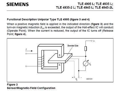 Datenblatt-Ausschnitt Unipolar Type TLE 4905