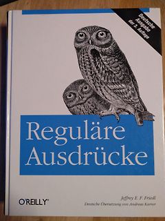 Buchcover von Reguläre Ausdrücke