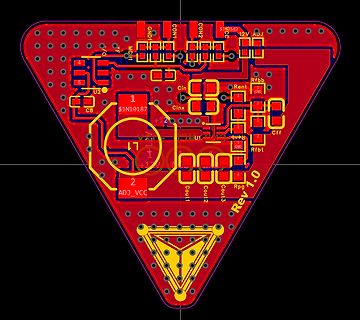 PCB-Layout einer Leiterplatte