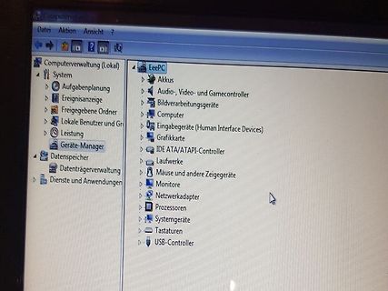 Windows Geräte-Manager Ansicht