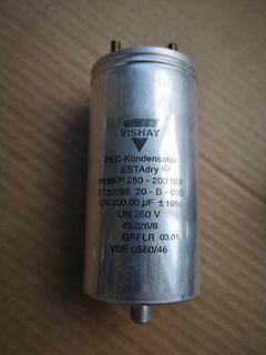 Vishay ESTAdry Kondensator