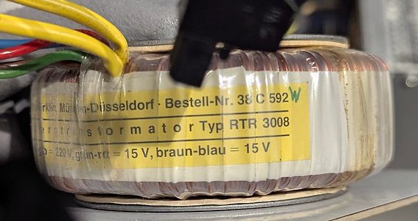 Transformator Typ RTR 3008