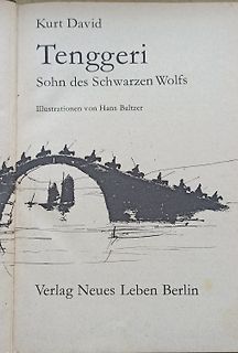 Buchcover von Tenggeri Sohn des Schwarzen Wolfs