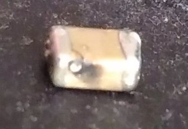 Oberfläche eines elektronischen Bauteils