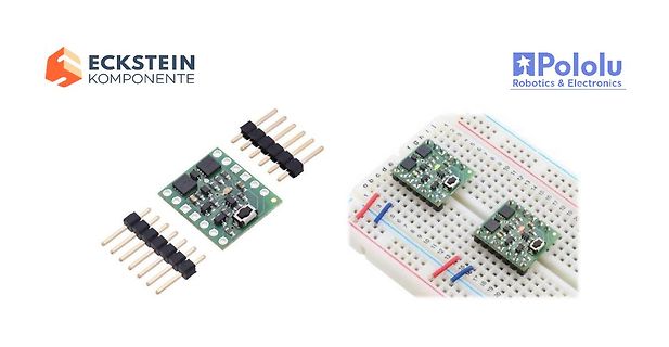 Pololu Leiterplatten auf Breadboard