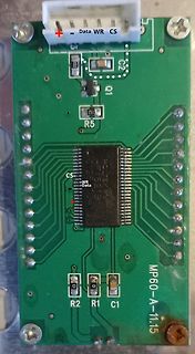 Leiterplatte mit Mikrocontroller und Anschlussstecker