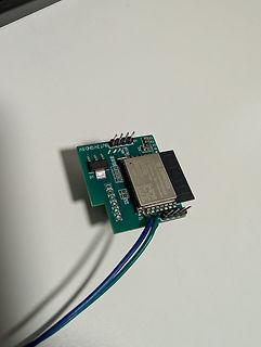 ESP32-WROOM-02 Modul auf Leiterplatte