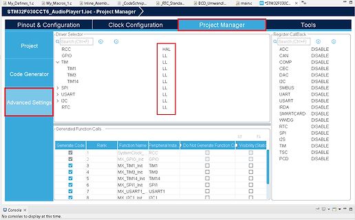STM32CubeMX Konfigurationssoftware für Mikrocontroller