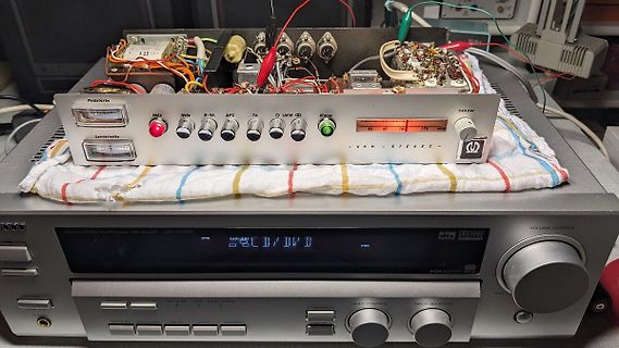 Reparatur eines UKW-Stereo-Empfängers und eines Audio-Receivers