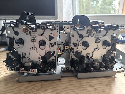 Mechanik eines Kassettenlaufwerks