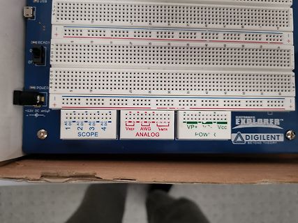 Elektronik-Explorer Breadboard-Platine mit Anschlüssen