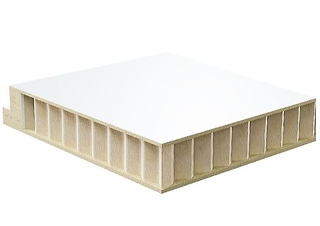 Wabenkernplatte aus Holz