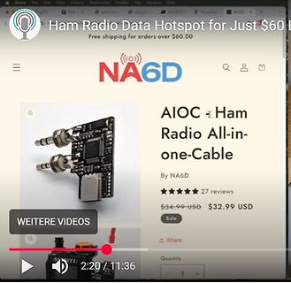 Webseite für Ham Radio All-in-one-Cable