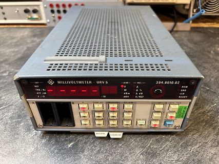 Millivoltmeter URV 5 Messgerät