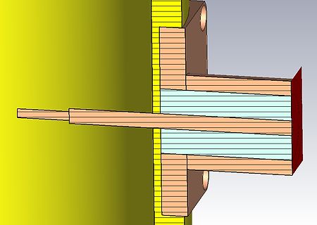 CAD-Modell eines mechanischen Bauteils