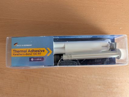 Verpackung von Keratherm-Bond 100 RT Wärmeleitkleber