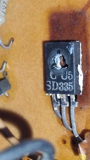 Halbleiterbauteil SD335 auf Leiterplatte
