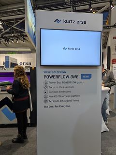 Werbestand von Kurtz Ersa auf einer Messe