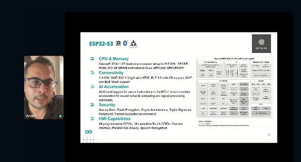 Präsentation der ESP32-S3 Spezifikationen