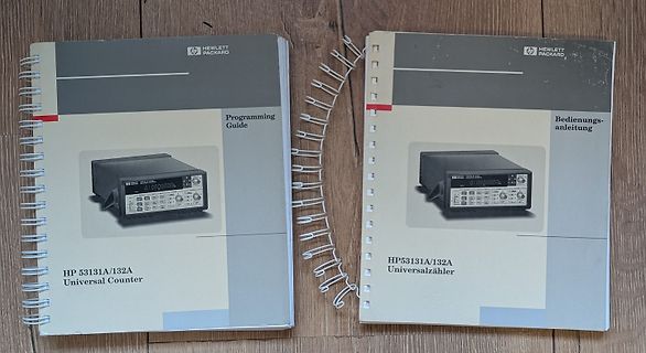 Handbücher eines HP Universal Counter