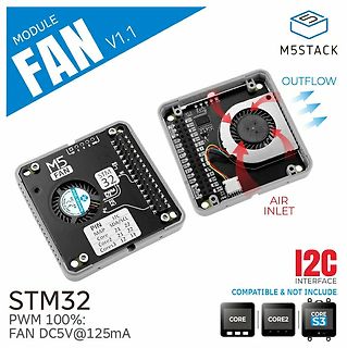 M5Stack Fan Modul V1.1 Produktpräsentation