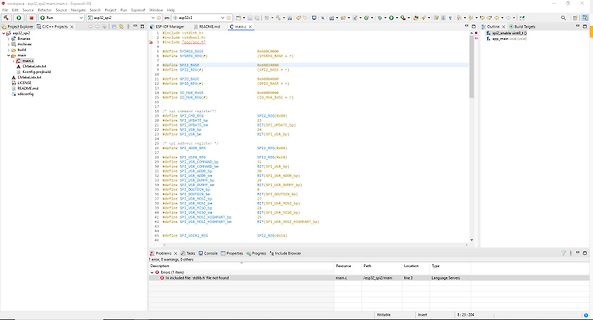 Programmcode in einer Entwicklungsumgebung