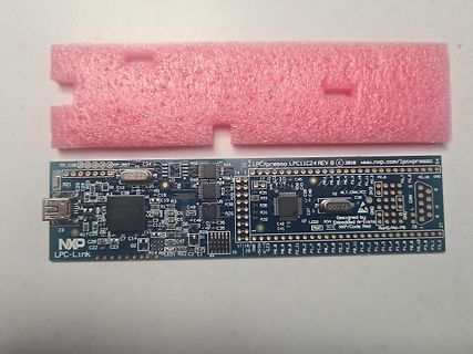 LPCXpresso LPC11C24 Entwicklungsboard mit Schaumstoffpolster