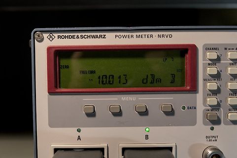 Rohde & Schwarz Leistungsmesse NRVD