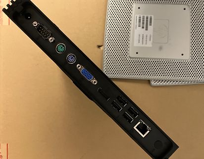 Anschlüsse eines Mini-PCs
