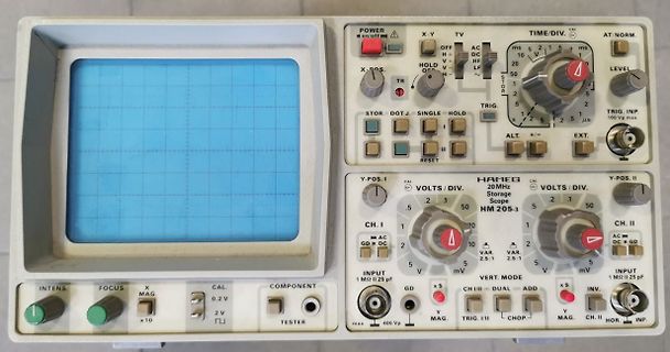 Analoges Oszilloskop HAEL HM 205-3