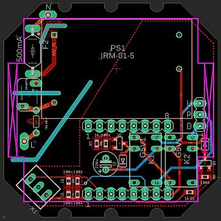 PCB-Layout einer Leiterplatte