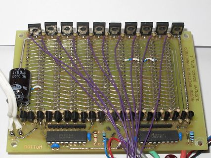 Leiterplatte eines Audio Spectrum Analysers