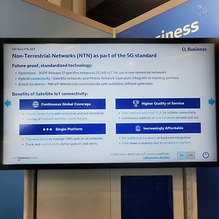 Präsentation über Non-Terrestrial-Networks (NTN) und 5G IoT