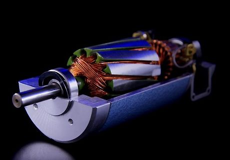 Elektromotor Anker mit Kupferwicklungen