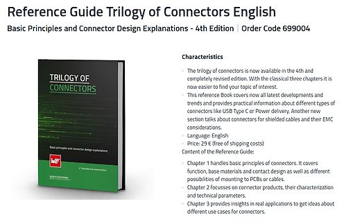 Produktbeschreibung Reference Guide Trilogy of Connectors