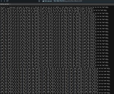 JSON-Fehlermeldung in Textform