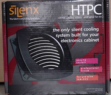 Verpackung eines Silenx HTPC Lüfter-Kits