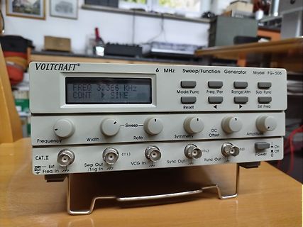 Voltcraft FG-506 Funktionsgenerator