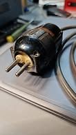Netzstecker eines Elektrogeräts