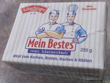 Verpackung von Schachinger Schweineschmalz