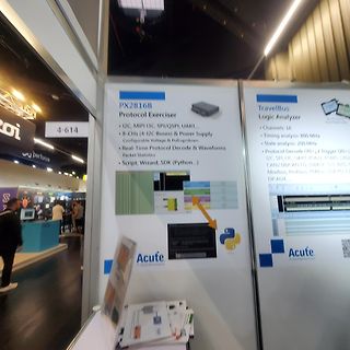 Werbeplakat für PX2816B Protocol Exerciser und TravelBus Logic Analyzer